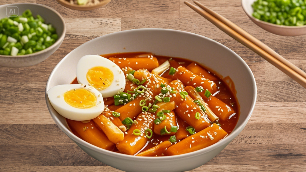 Receita de Tteokbokki: O Delicioso Prato Apimentado Coreano